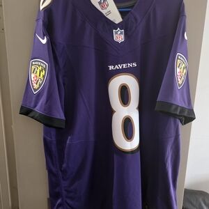 L Men's Lamar Jackson Nike VAPOR F.U.S.E Jersey